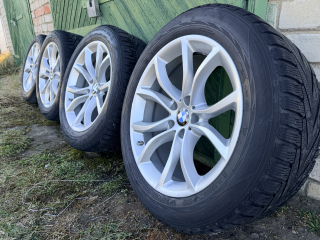 Llantas originales BMW X5 F15 / X6 F16 Style 594 R19 con neumáticos para todas las estaciones Nokian 255/50 R19