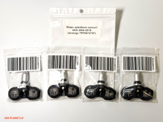 Riepu spiediena sensori 4 gab. Audi (analogs 7PP907275F) 2004-2018