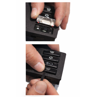 BMW E53 E39 climate control ventilation (intensity) button