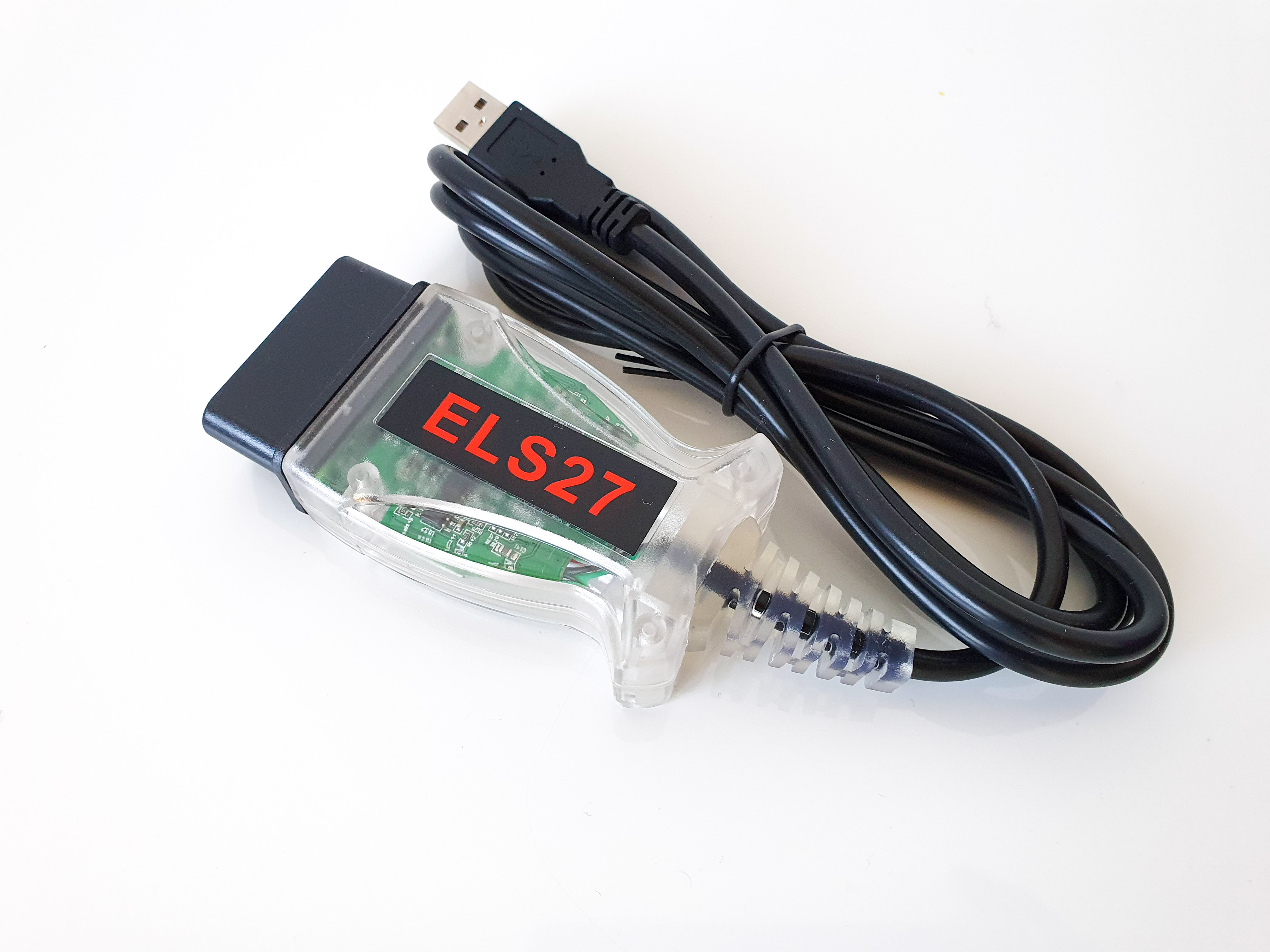 Aramox OBD2 Diagnostische Adapter Kabel voor ELS27, Slijtvaste Scanning Adapter, Vervanging voor Focus C-Max Mondeo