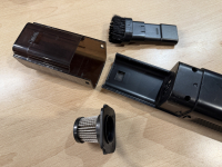 Lietots. Akumulatora auto kompresors - putekļsūcējs