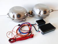 Aktīvā elektroniskā izplūde Thunder ar 2 skaņas ģeneratoriem