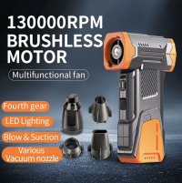 Turbo Jet Fan 130000 RPM: potente compresor de aire turbo inalámbrico para automóviles y detalles