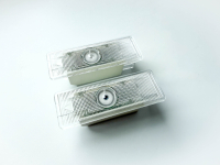 Projection of 3D logo in the door for BMW with glass lenses. 2 pcs.