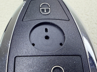 Mercedes-Logo 13 mm (4 Löcher) für Zündschlüssel