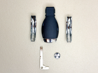 Mercedes 3-Tasten-Schlüsselgehäuse W203 W204 W205 W210 W211 W212 W221 W222