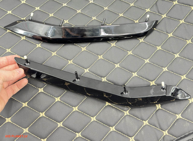 Decorative inserts BMW X5 F15 painted black