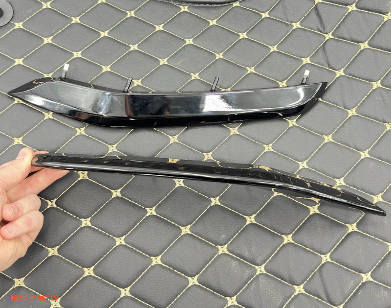 BMW X5 F15 inserts with carbon fiber hydrographic print