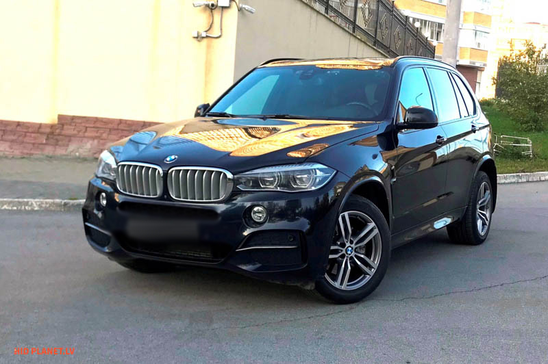 Decorative inserts BMW X5 F15 side view
