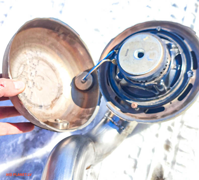 THOR Exhaust system inside bad quality