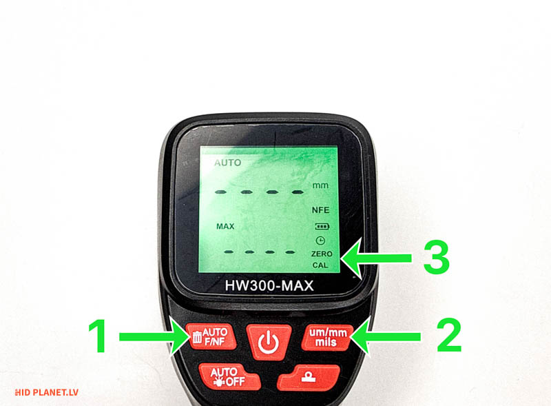Paint Thickness Meter HW 300 Max 51