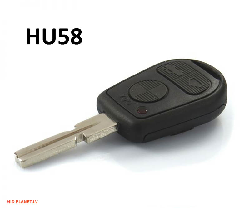 HU58 key bmw e34 e38 e36 e46