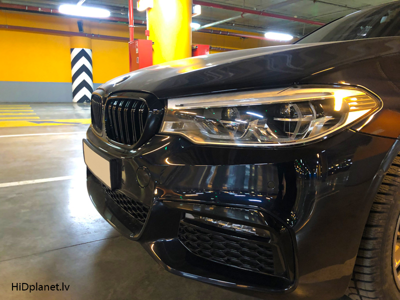 BMW-G30-G31-Serie 5-M-Rendimiento-Parrilla-Reshetka-Resto del radiador-1 1 de 2
