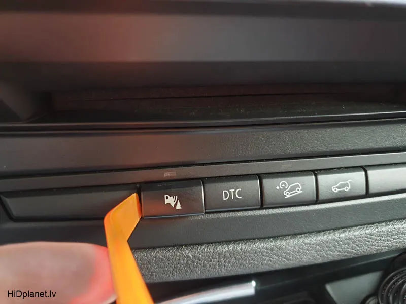 BMW X5/X6 E70/E71 новая кнопка парктроника (PDC)